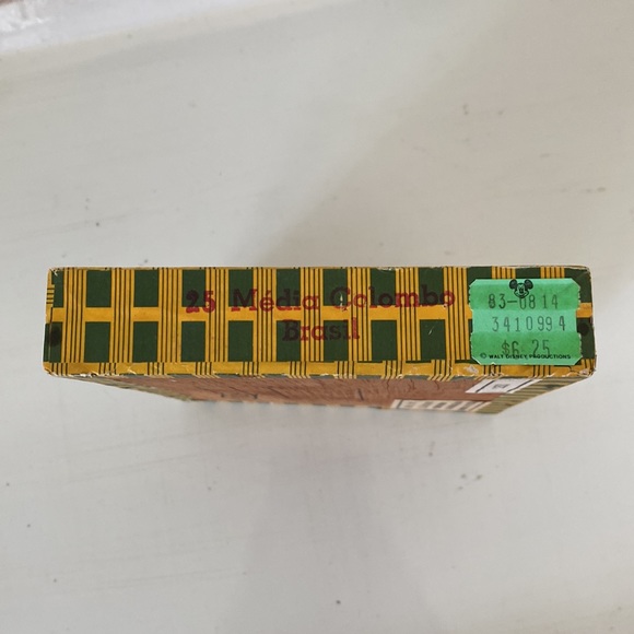 VTG Disney Magic Kingdom / Colombo Brazil Wood Cigar Box Main St. Tobacco Shop - Picture 6 of 7